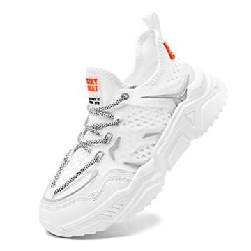 XIDISO Womens Fashion Sneaker Walking Shoes Athletic Running Shoes Breathable Casual Sport Gym Shoes...