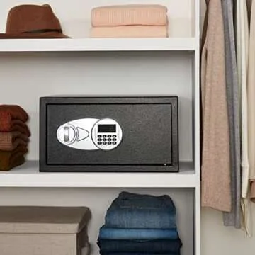 Amazon Basics Steel Security Safe with Electronic Keypad