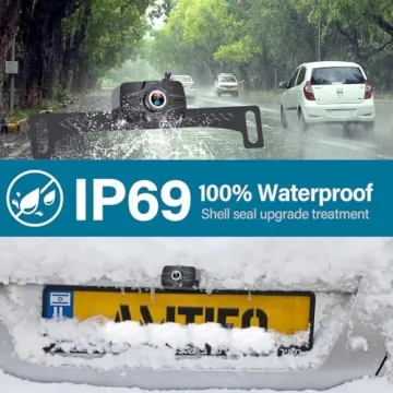 AMTIFO A23 Backup Camera with 7-Inch Monitor for Trucks