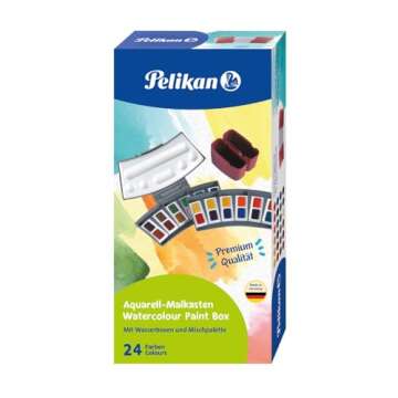 Pelikan Watercolor Paint Set - 24 Color Vibrancy