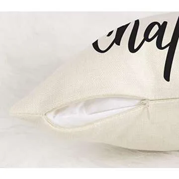 Just One More Chapter Pillow Case for Book Lovers