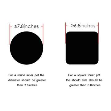 Air Fryer Double Layer Rack, Air Fryer Accessories Multi-purpose Rack Fits Most 4.2QT or Above（8in,4pins）