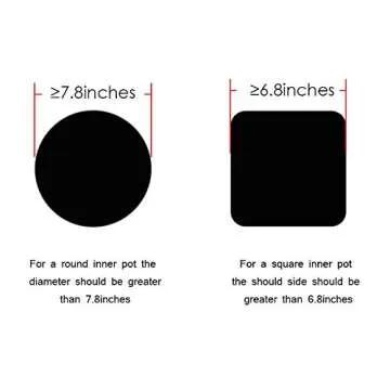 Air Fryer Double Layer Rack, Air Fryer Accessories Multi-purpose Rack Fits Most 4.2QT or Above（8in,4pins）