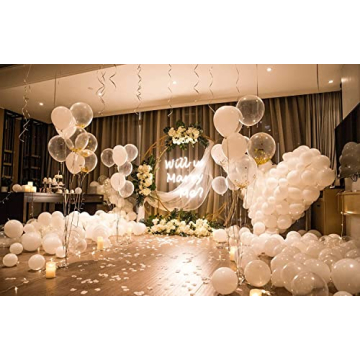 Premium Clear Balloons 151PCS for Party Decoration