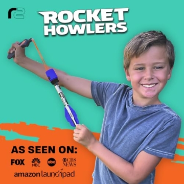Rocket Howler Kids Toy Launcher for Outdoor Fun 8+