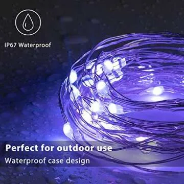 Fairy String Lights Battery Operated & USB Plug-in 33Ft 100 LEDs 16 Color Changing Lights and 8 Lights Mode Remote Waterproof 3AA Battery Case, String Lights for Bedroom Christmas Wedding Party Decor