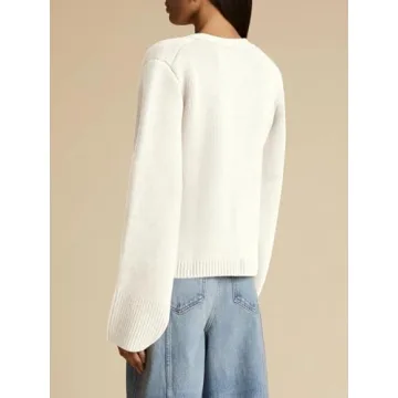 Chic Saodimallsu Women’s Cardigan with Pockets and V Neck