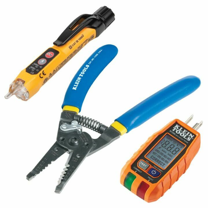 Klein Tools Outlet Repair Kit: GFCI & Voltage Tester