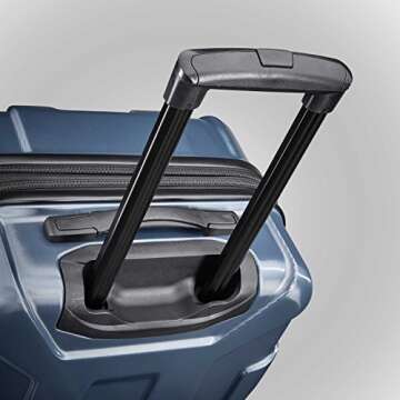 Samsonite Centric Hardside Expandable Luggage with Spinner Wheels, Blue Slate, Carry-On 20-Inch