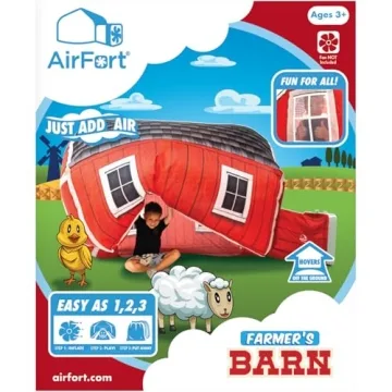 AirFort - Inflatable Play Tent for Kids, Fun & Safe