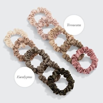 Kitsch Silk Scrunchies No Crease All Hair Types Terracotta