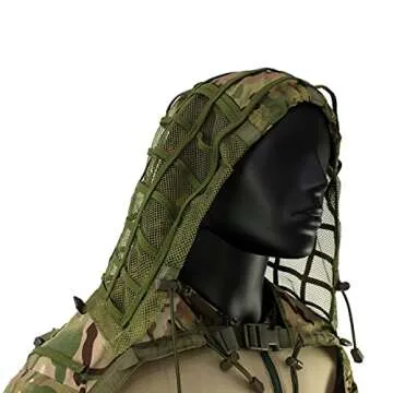 Tactical Sniper Ghillie Base Camouflage Hunting Military Ghillie Suit Foundation