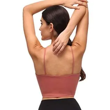 Lemedy Women's Padded Sports Bra for Comfort and Style