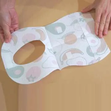 SUNVENO Disposable Baby Bibs for Easy Cleanup