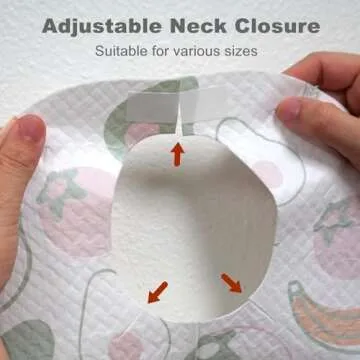 SUNVENO Disposable Baby Bibs for Easy Cleanup