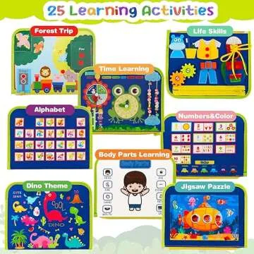 Buy MidiVix Montessori Busy Board for Toddlers