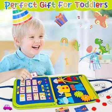 Buy MidiVix Montessori Busy Board for Toddlers