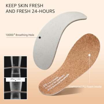 STQ Business Casual Shoes for Womens Slip On Shoes Lightweight Comfortable Fashion Sneakers Loafer Shoes Brown Size 7.5