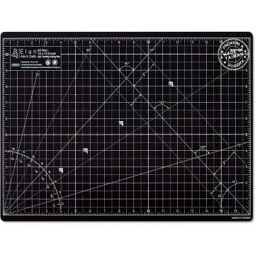 Elan A3 Black/Taupe Self Healing Craft Mat 18x12
