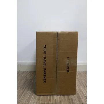 SHOWKOO Luggage Set 3pcs Red Wine with TSA Lock