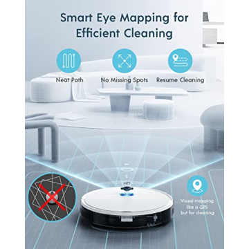 Yeedi Vac X Robot Vacuum - Smart, Sleek, and Powerful Cleaning