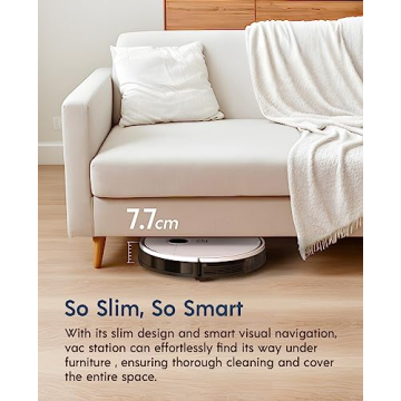 Yeedi Vac X Robot Vacuum - Smart, Sleek, and Powerful Cleaning