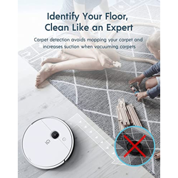 Yeedi Vac X Robot Vacuum - Smart, Sleek, and Powerful Cleaning