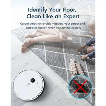 Yeedi Vac X Robot Vacuum - Smart, Sleek, and Powerful Cleaning