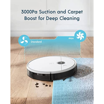 Yeedi Vac X Robot Vacuum - Smart, Sleek, and Powerful Cleaning