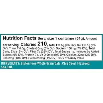 Bob's Red Mill Classic Oatmeal Cup, 1 cup (Pack of 12) - Non GMO, Organic, Whole Grain, Vegan, Kosher