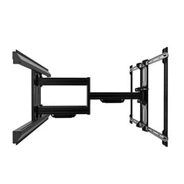 Kanto PMX700 Pro Series Full Motion Articulating TV Wall Mount for 50" to 100" TVs | Adjustable Positioning | Integrated Cable Management | Toolless Tilt