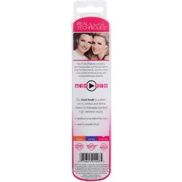 Real Techniques Finish Blush Brush Set of 2 for Beautiful Cheeks