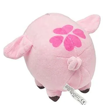Heionia 7.8" Pig Stuffed Animal Plush Toy Pink Pig Plushie Plushies Pillow Anime Plush Figure Doll Merch Collectible Toys Birthday for Boys Girls