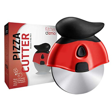 Pizza Cutter with Grip - Super Sharp & Easy to Use
