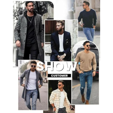 Ekouaer Men's Warm Long Sleeve Thermal Undershirt