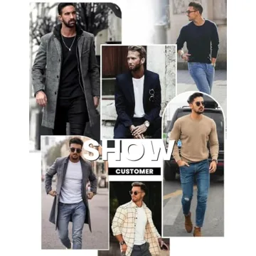 Ekouaer Men's Warm Long Sleeve Thermal Undershirt