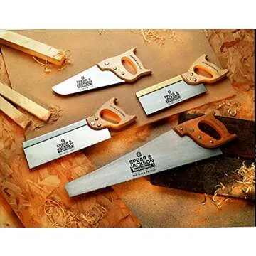 Spear & Jackson 9500R Back Saw, Precision Cutting Tool for All Your Woodworking Needs