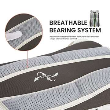 MOUNTAINTOP 28L Lightweight Hiking Backpack for Travel