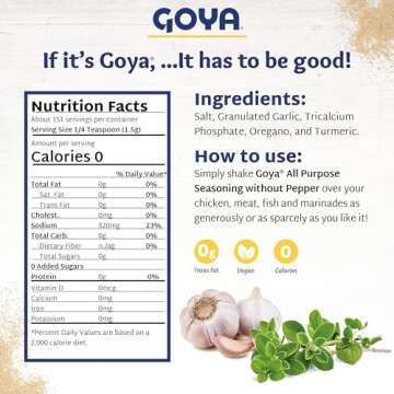 Goya Adobo All Purpose Seasoning - Versatile Spice Blend