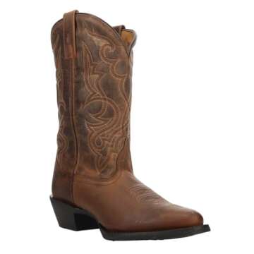 Laredo womens Western Boot, Tan, 9.5 US
