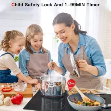 30" Electric Cooktop - 4 Burners with Touch Controls