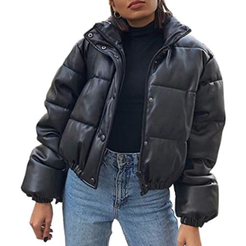 GZDMFS Women's Quilted Lightweight Jacket Warm Casual Coat