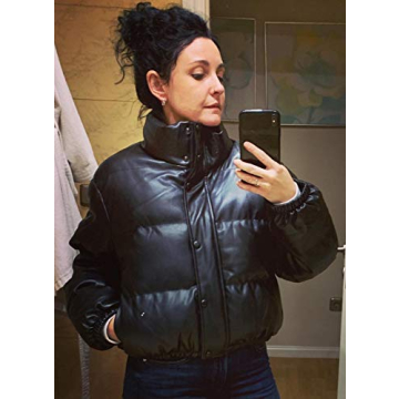 GZDMFS Women's Quilted Lightweight Jacket Warm Casual Coat