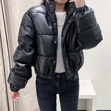 GZDMFS Women's Quilted Lightweight Jacket Warm Casual Coat