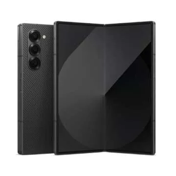 Samsung Galaxy Z Fold 6 Crafted Black 256GB Factory Unlocked - Renewed