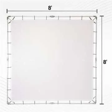 Glow 8x8' Butterfly Scrim Kit for Perfect Photography Lighting