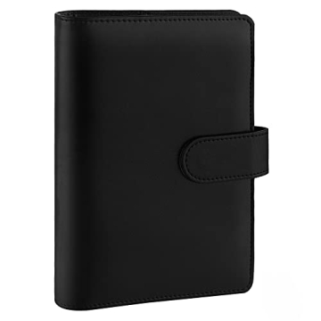 Antner A6 PU Leather Notebook Binder for Stylish Organization