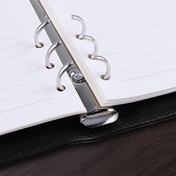 Antner A6 PU Leather Notebook Binder for Stylish Organization