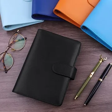 Antner A6 PU Leather Notebook Binder for Stylish Organization