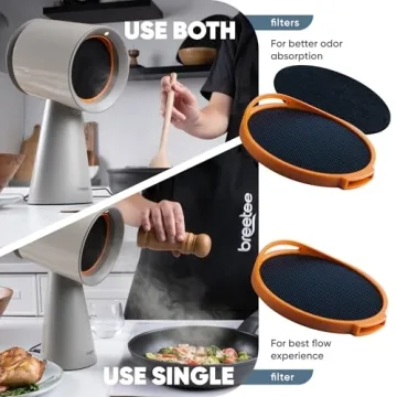 Portable 3-Speed Range Hood for Hot Pot & Cooking